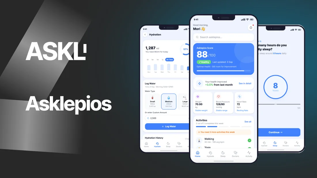 Asklepios — All-in-One Mobile Health App