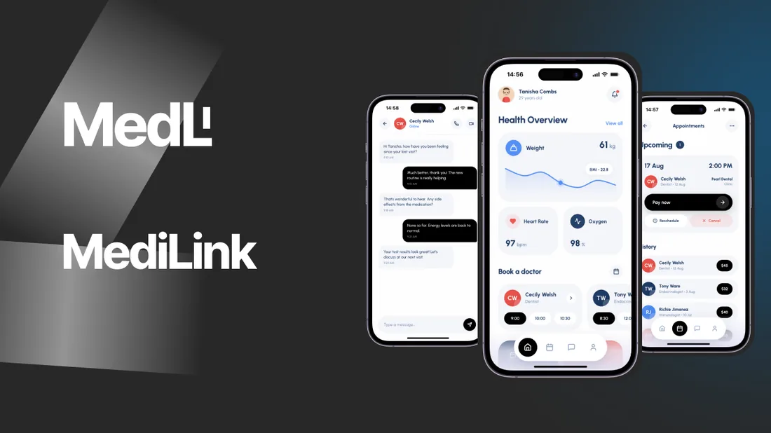 Medilink — Health Monitoring & Doctor Booking App