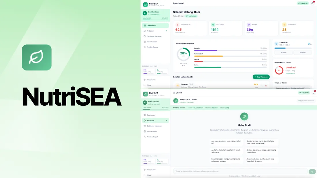 NutriSEA — AI Nutrition & Meal Planning Coach